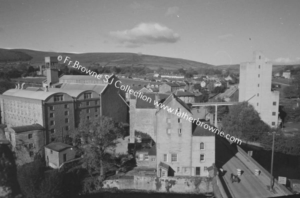 VIEW FROM TOWER OF CASTLE   MILLS